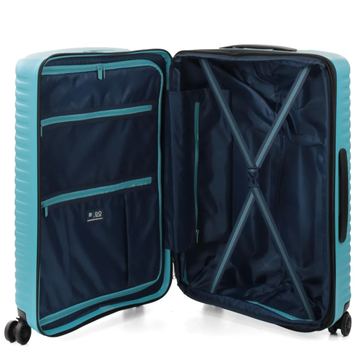 Bagaglio a Mano Roncato Vega Turchese Espandibile 55x40x20/25 - immagine 3