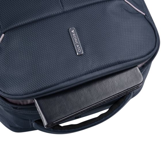 Zaino cabina Easyjet 45x36x20 Roncato Ironik 2.0 5326 Blu Notte - immagine 8