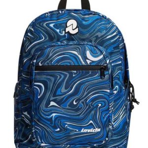Zaino scuola Invicta Jelek Fantasy Blue Art 38 Litri