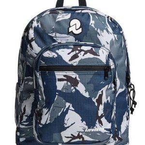 Zaino scuola Invicta Jelek Fantasy Military Camo Blue 38 Litri