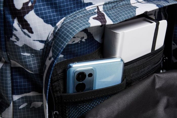 Zaino scuola Invicta Jelek Fantasy Military Camo Blue 38 Litri - immagine 6