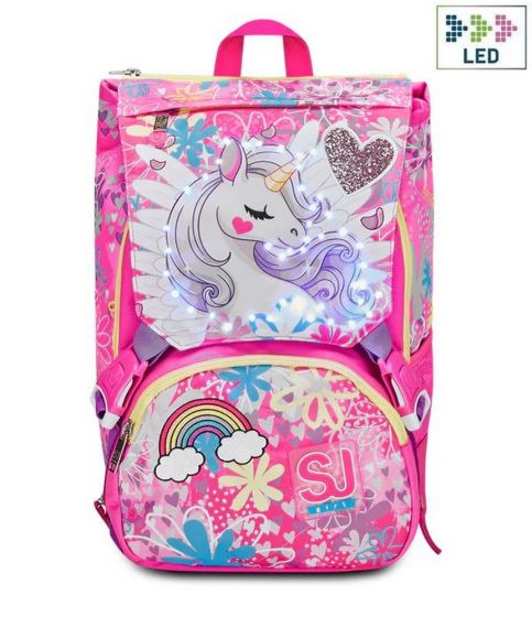 Zaino Seven J Girl Unicorno Sdoppiabile Elementari