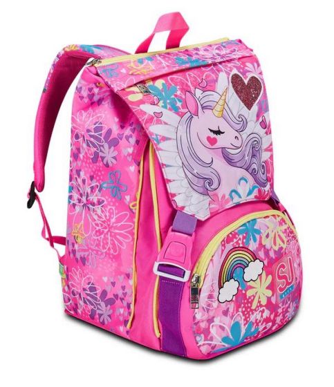 Zaino Seven J Girl Unicorno Sdoppiabile Elementari - immagine 4