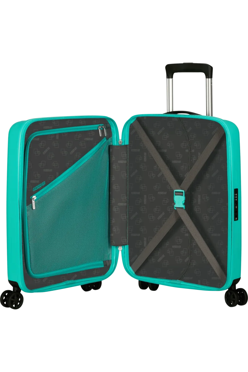 Bagaglio a Mano 55cm Rejoy Verde Acqua 4 Ruote - immagine 4