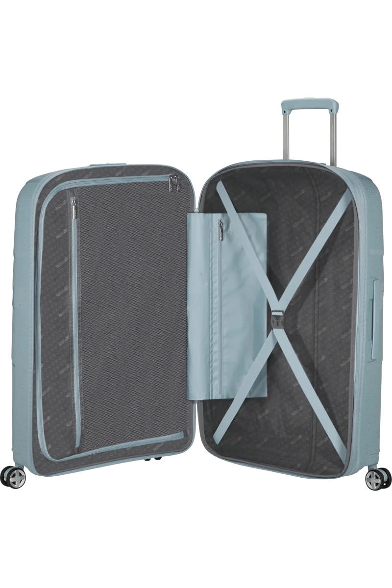 Trolley 4 Ruote Starvibe 77cm Ultraleggero  Azzurro Speckles - immagine 4